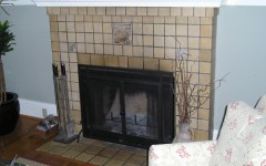 Fireplace and Mantle