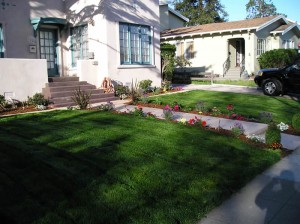 FRONT WALKWAY AND RE-SOD FINAL